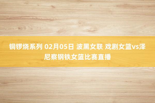 铜锣烧系列 02月05日 波黑女联 戏剧女篮vs泽尼察钢铁女篮比赛直播