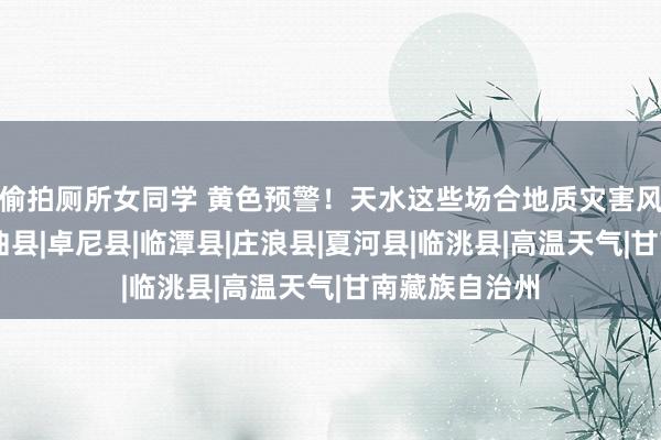 偷拍厕所女同学 黄色预警！天水这些场合地质灾害风险较高→|舟曲县|卓尼县|临潭县|庄浪县|夏河县|临洮县|高温天气|甘南藏族自治州